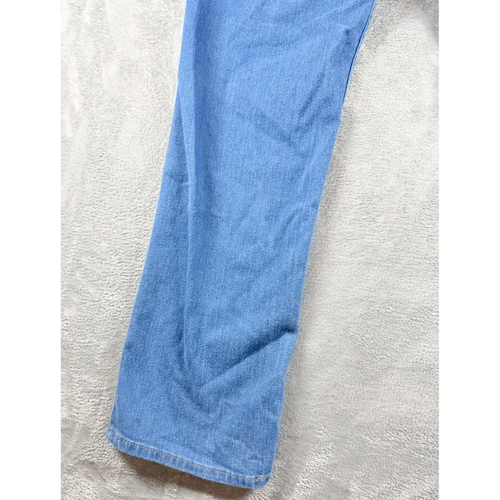 Vtg Levi's Brown Tab Straight Leg Jeans 38x30 Blue Denim Workwear Faded